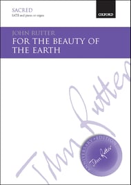 For the Beauty of the Earth SATB choral sheet music cover Thumbnail